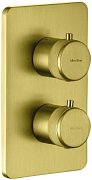 Смеситель для ванны Allen Brau Priority 5.31213-GB (с внутренней частью, 2 выхода) золото